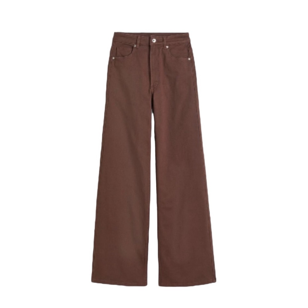 Divided H&M High Waisted Wide Leg Pants Size 6 NWOT